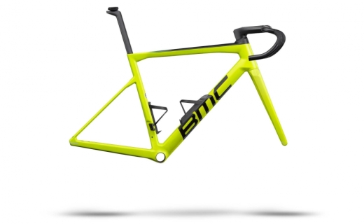 BMC Teammachine SLR01 MOD V5 Acid Yellow & Carbon incl. Lenker/Vorbau Einheit