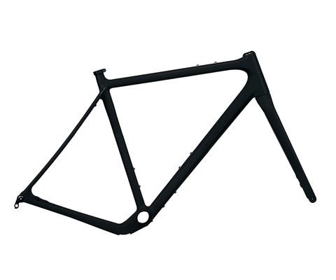 OPENCycle OPEN WI.DE. Extreme Gravel Disc Flat Mount Frameset RTP (klaar om te spuiten!)