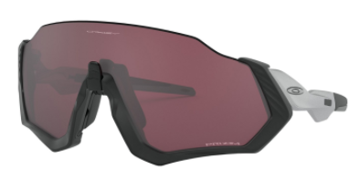 OAKLEY Flight Jacket Nero Opaco/Argento/Nero Strada