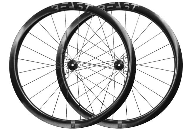 BEAST Components RX40 Carbon Road Wheelset Disc DT 240 EXP CL UD-nero