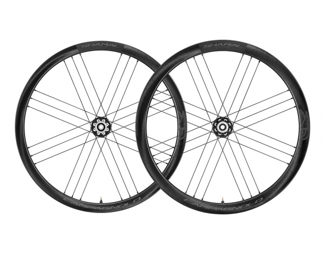 Jeu de roues Campagnolo Shamal Carbon Disc Clincher 2WF