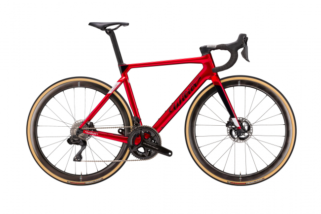 Wilier Triestina Filante SLR Disc Shimano Ultegra Di2 F1 Velvet Rojo Brillante