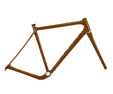 OPENCycle OPEN WI.DE. Extreme Gravel Disc Flat Mount frameset bruin