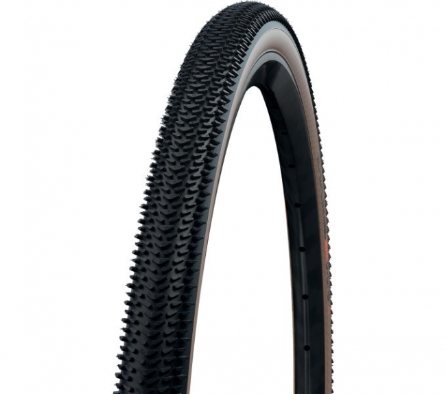 Schwalbe G-ONE R - ADDIX Race Evolution Line 40-622 28x40mm negro-marrón