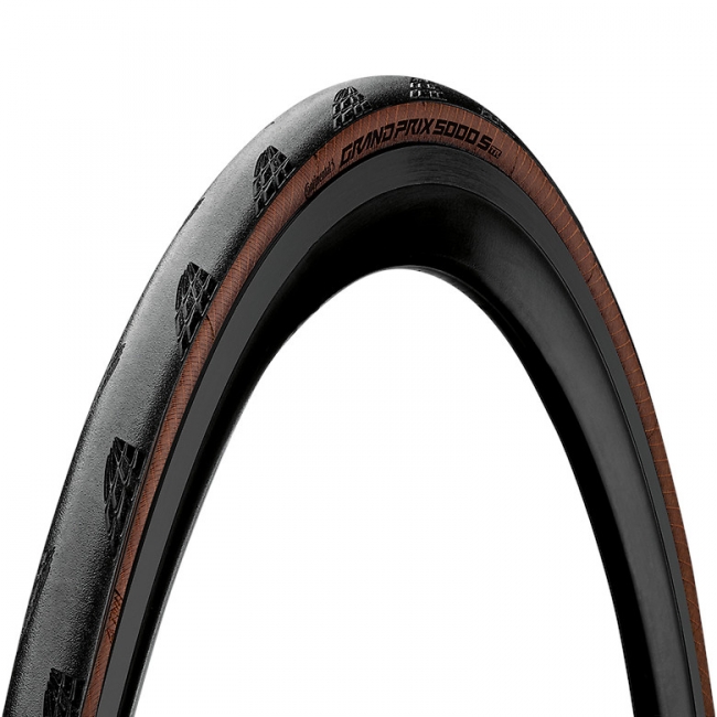 Continental Grand Prix 5000 S TR Tubeless 700 x 28C schwarz-transparent skin