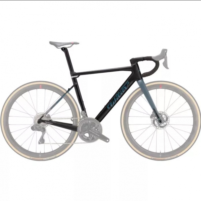 Wilier Triestina Rave SLR cuadro + J-BAR V1 negro gris mate