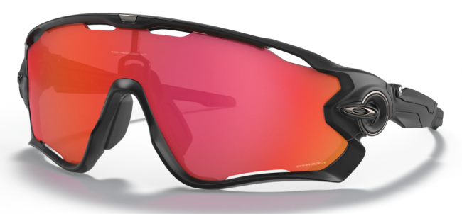 OAKLEY Jaw Breaker Mat Zwart / Prizm Trail Zaklamp