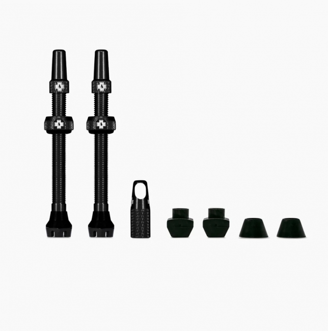 Muc-Off Tubeless Valve Kit V2 Universal para MTB & Carretera negro 80mm