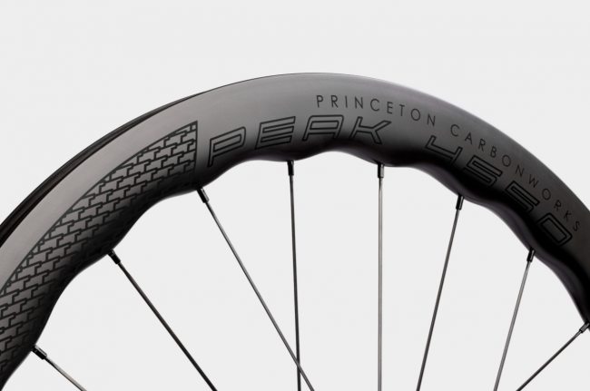Princeton Carbon Juego de ruedas Disc Peak 4550 DT Swiss 180 EXP