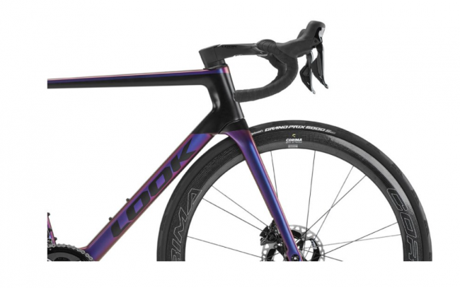 LOOK 795 Blade 2 RS Disc Shimano Dura Ace Di2 Corima Chameleon Thunder Blue Satin Black