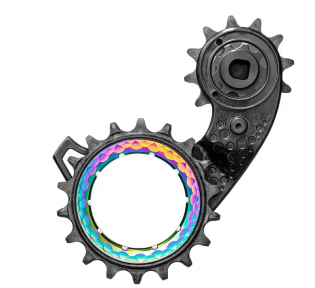 absoluutBLACK HollowCage OSPW SRAM eTap AXS Koolstof Keramisch