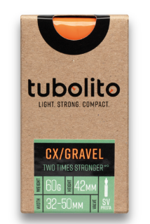 Tubolito Tubo-CX/Gravel-All 28 700c 60mm Negro