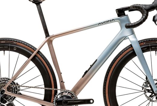 Avona Callis Gravel Disc Rahmenset rose/blue Avona Callis Gravel Disc Rahmenset rose/blue