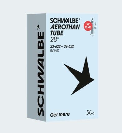 Schwalbe Aerothan Tube 28 Road | 23-622 bis 32-622 | 50 g | 40mm Schwalbe Aerothan Tube 28 Road | 23-622 bis 32-622 | 50 g | 40mm