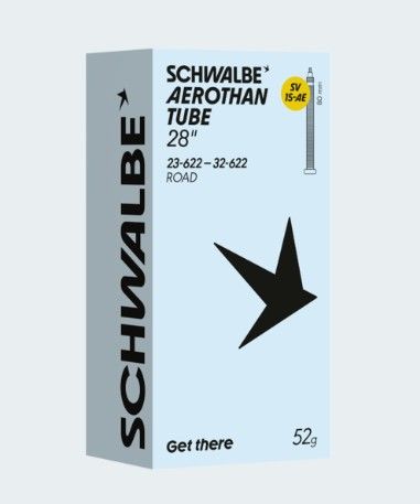 Schwalbe Aerothan Tube 28 Road | 23-622 bis 32-622 | 52 g | 80mm Schwalbe Aerothan Tube 28 Road | 23-622 bis 32-622 | 52 g | 80mm