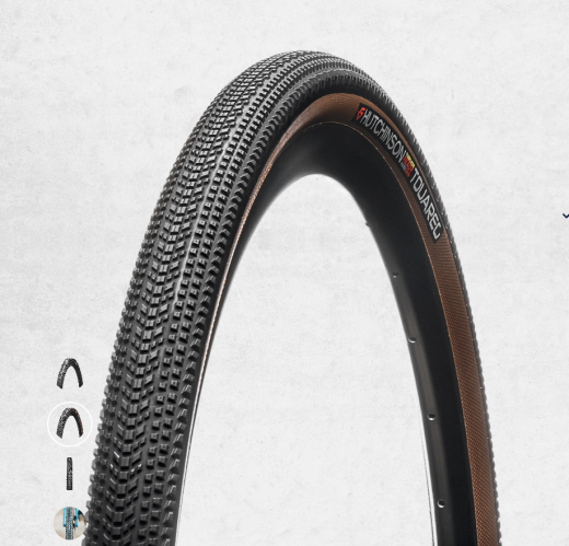 Hutchinson Touareg 700x40 TLR Black/Tan