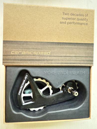 Ceramicspeed OSPW RS 5 Spoke Shimano R9250 & R8150 Cerakote Coated Limited White Ceramicspeed OSPW RS 5 Spoke Shimano R9250 & R8150 Cerakote Coated Limited White