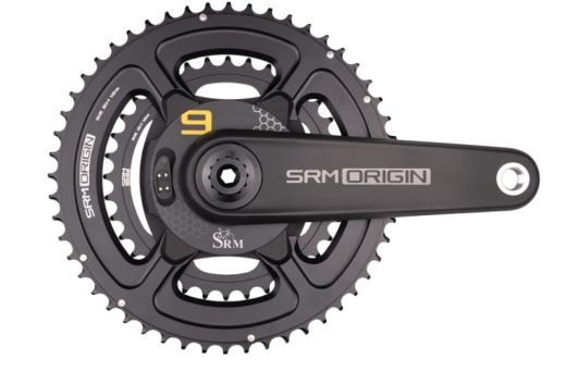 SRM Powermeter Origin Cybrei Carbon Shimano 24mm Titanium SRM Powermeter Origin Cybrei Carbon Shimano 24mm Titanium