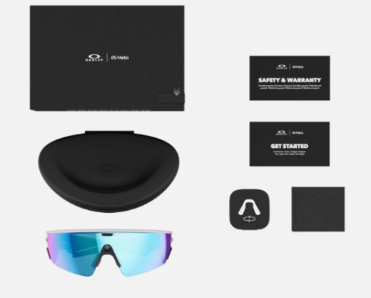 Oakley Meta Vanguard White / Prizm Sapphire Oakley Meta Vanguard White / Prizm Sapphire
