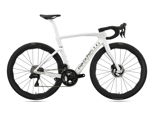 Pinarello New Dogma F Disc Shimano Dura Ace Di2 Princeton PEAK 4550 G113 Edge Crystal White
