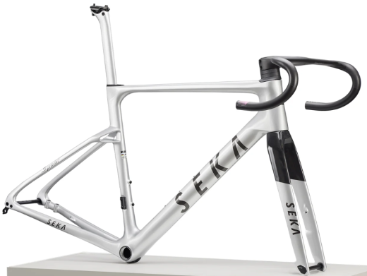 SEKA Spear Rahmenset Achromatic Silver