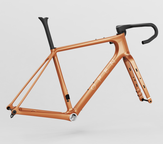 OPENCycle OPEN U.P. 2.0 Adventure Rahmenset Orange Pearl