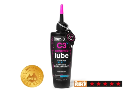 Muc-Off C3 Ceramic Wet Lube lubrificante per catena 120ml