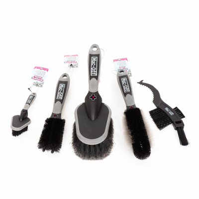 Muc-Off 5x Premium borstelset set van 5 borstels