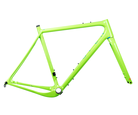 OPENCycle OPEN U.P. GravelPlus Disc Flat Mount Rahmenset green