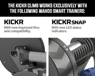 Wahoo KICKR CLIMB Simulateur de montagne en intérieur