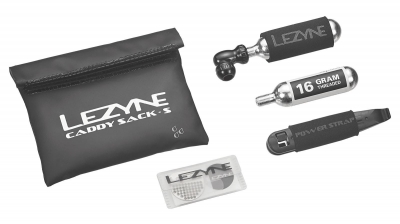 Kit Lezyne Caddy Pompa a cartuccia CO2 + kit di riparazione