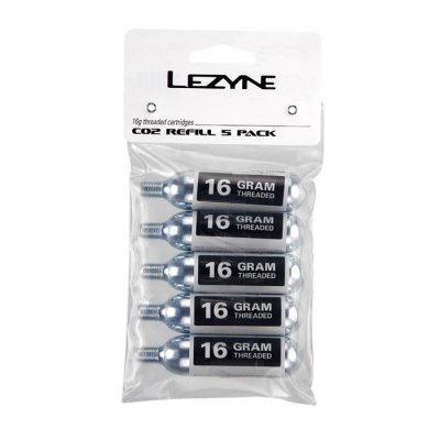 Cartucho de CO2 Lezyne 16g paquete de 5