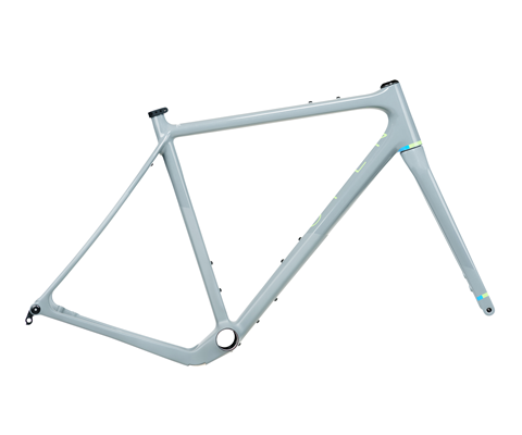 OPENCycle OPEN WI.DE. Extreme Gravel Disc Flat Mount Frameset grey