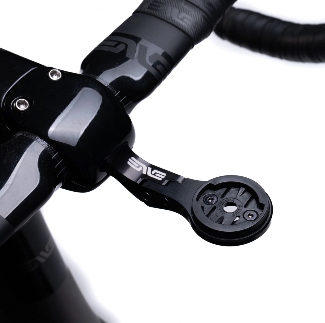 ENVE Adjustable Aero Road Stem Computer Mount Combo Garmin/Wahoo ENVE Adjustable Aero Road Stem Computer Mount Combo Garmin/Wahoo