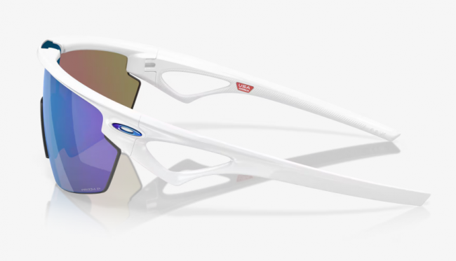 Oakley Sphaera Matte White / Prizm Sapphire Poralized