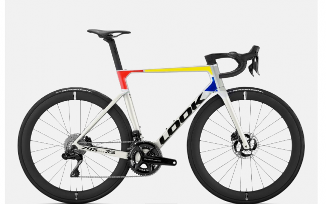 LOOK 795 Blade 2 RS Disc Shimano Dura Ace Di2 R50D - Iconic Platinum White LOOK 795 Blade 2 RS Disc Shimano Dura Ace Di2 R50D - Iconic Platinum White