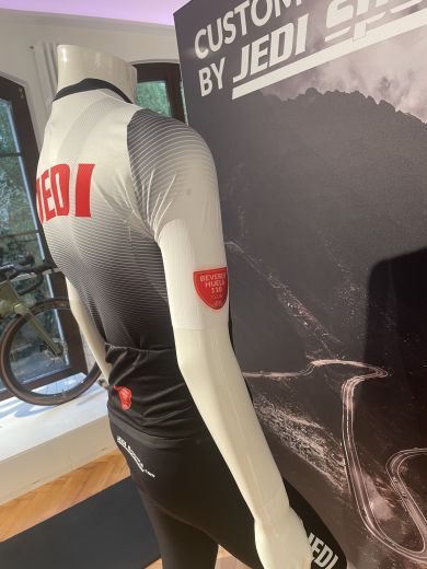 Cycling Jersey JEDI Sports Edition white