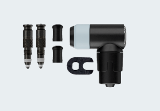 Schwalbe Clik Valve Conversion Set - Ventile mit Pumpkopf Schwalbe Clik Valve Conversion Set - Ventile mit Pumpkopf