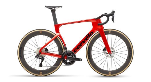 Cervélo S5 Disc Shimano Dura Ace Di2 2x12 Carnelian New My26