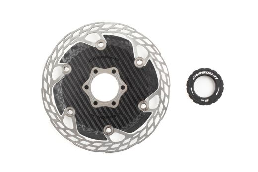 Carbon-Ti X-Rotor Aero SteelCarbon 3 Center Lock 140mm