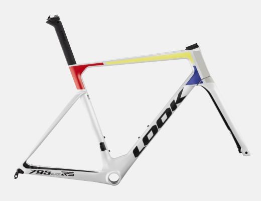 LOOK 795 Blade RS Disc Rahmenset Iconic Edition Platinum White My26 LOOK 795 Blade RS Disc Rahmenset Iconic Edition Platinum White My26