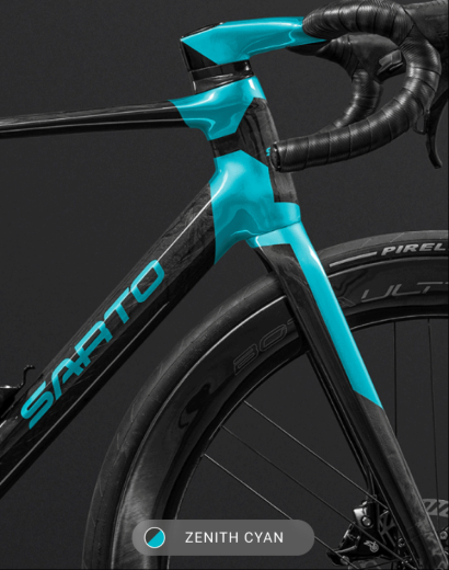 SARTO Cima Rahmenset - Zenith Cyan SARTO Cima Rahmenset - Zenith Cyan