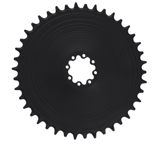 Garbaruk MATTE BLACK AERO chainring for SRAM 8-bolt Garbaruk MATTE BLACK AERO chainring for SRAM 8-bolt