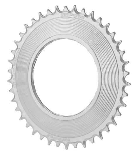 Garbaruk Road thead mount chainring for RED XPLR AXS powermeter - silver Garbaruk Road thead mount chainring for RED XPLR AXS powermeter - silver