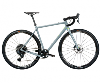 OPENCycle OPEN WI.DE. SRAM Force/Eagle eTap AXS ENVE-ENVE 700c 29 gris brillante / mate