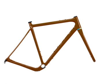 OPENCycle OPEN WI.DE. Extreme Gravel Disc Flat Mount Frameset brown