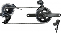 SRAM Force eTap AXS Disc Road 2x12 Gruppe Quarq Powermeter