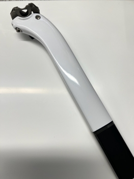 MOST Pinarello Dogma F Sattelstütze Layback 25mm glossy chrystal white