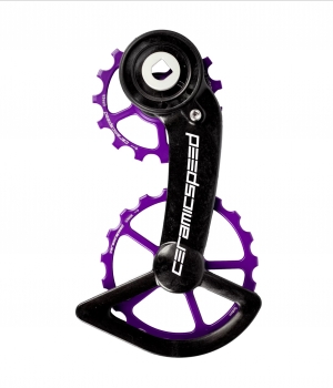 Ceramicspeed OSPW SRAM Red/Force AXS 12 vitesses coated Cerakote Purple limited Edition