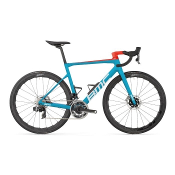 BMC Teammachine SLR01 ONE SRAM Red eTap AXS GLACIER BLUE / NEON RED